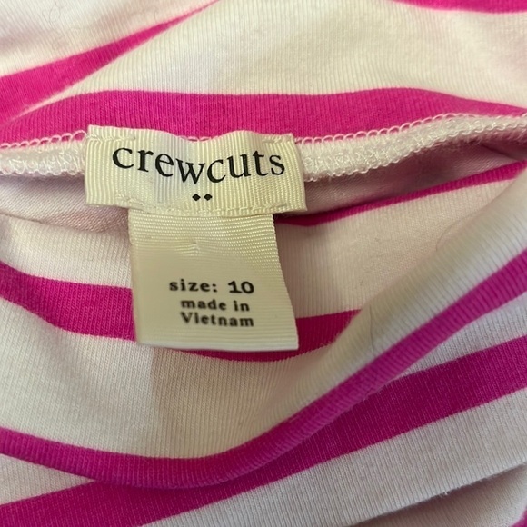 Crewcuts striped turtleneck dress size 10 - Picture 5 of 5